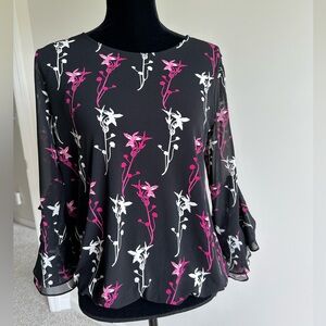 Women’s Alfani‎ Black & Pink Blouse